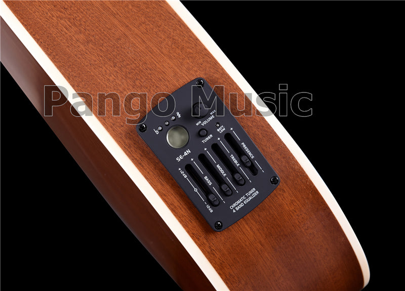 Solid Red Pine Top | 670mm Scale Length | Built-in EQ Acoustic-Electric Bouzouki (PBZ-607EQ)