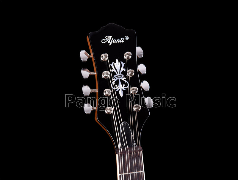 Solid Red Pine Top, 480mm Scale Length – Built-in EQ Bouzouki (PBZ-604EQ)