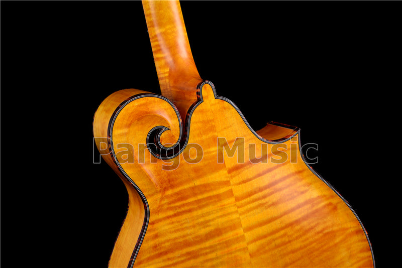 Handcrafted All-Solid Wood Left-handed Octave Mandolin (PMB-012)