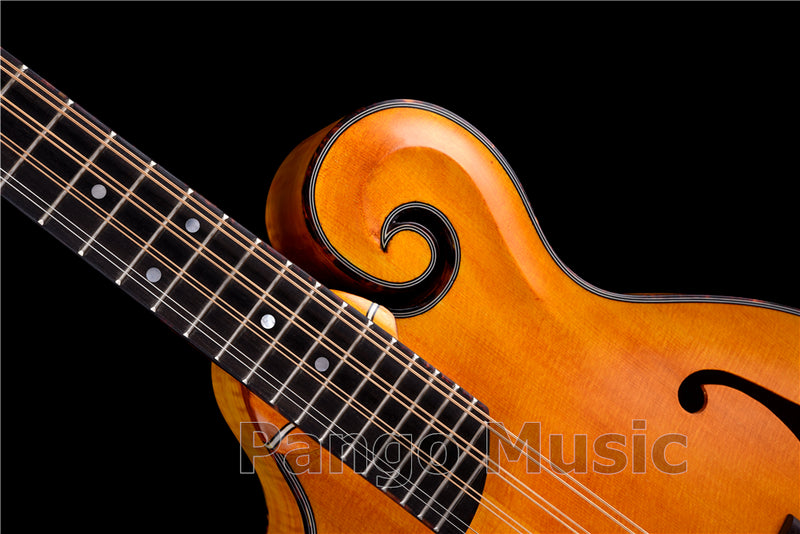 Handcrafted All-Solid Wood Left-handed Octave Mandolin (PMB-012)