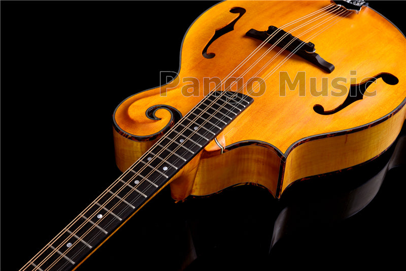 Handcrafted All-Solid Wood Left-handed Octave Mandolin (PMB-012)