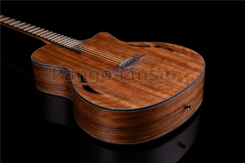 40 Inch Walnut Top, Back & Sides Acoustic Guitar (PWK-023)