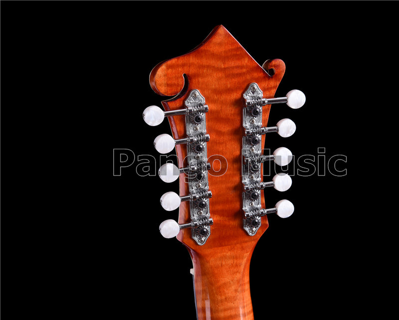 Unique 10-string Fully Handcrafted All-Solid Wood F-Style Mandocello (PMB-909)