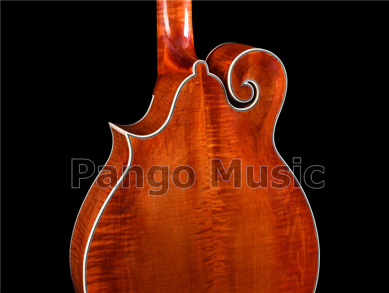 Unique 10-string Fully Handcrafted All-Solid Wood F-Style Mandocello (PMB-909)