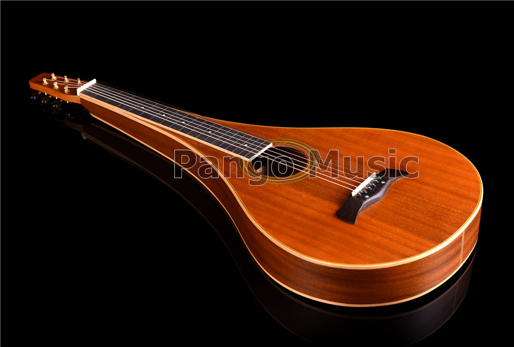 All Sapele Solid Wood Weissenborn Hawaiian Slide Guitar (HG-930)