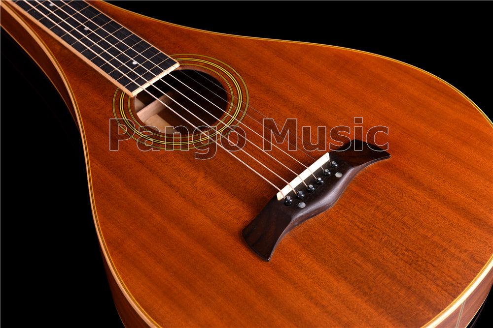 All Sapele Solid Wood Weissenborn Hawaiian Slide Guitar (HG-930)