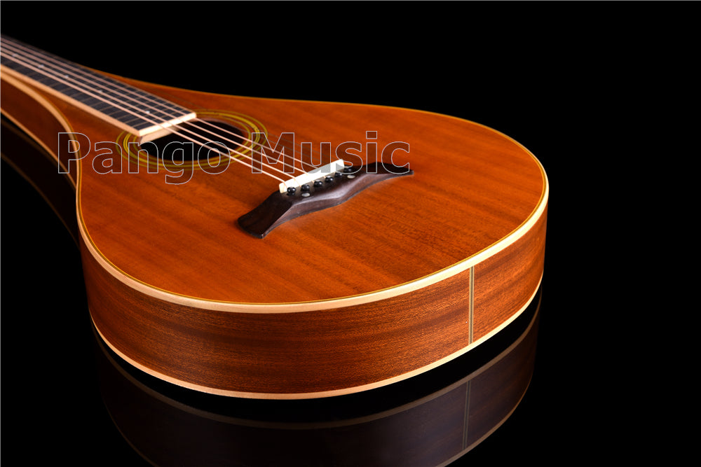All Sapele Solid Wood Weissenborn Hawaiian Slide Guitar (HG-930)