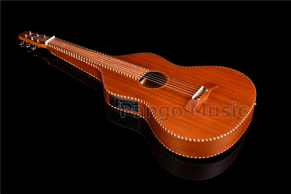 All Sapele Wood Weissenborn Hawaiian Slide Guitar (HG-735)