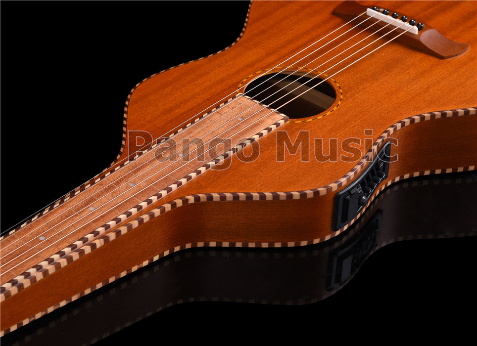 All Sapele Wood Weissenborn Hawaiian Slide Guitar (HG-735)