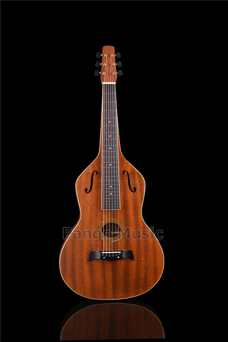 All Solid Sapele Wood Weissenborn Hawaiian Slide Guitar (HG-950)