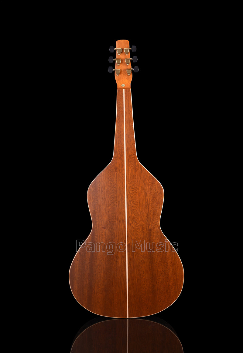 All Solid Sapele Wood Weissenborn Hawaiian Slide Guitar (HG-950)