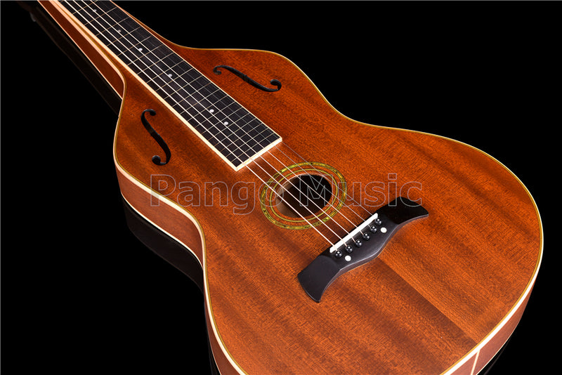 All Solid Sapele Wood Weissenborn Hawaiian Slide Guitar (HG-950)