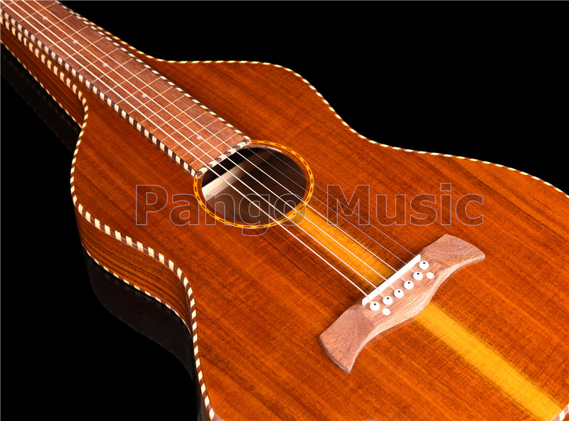 Solid Koe Top Weissenborn Hawaiian Slide Guitar (HG-820)
