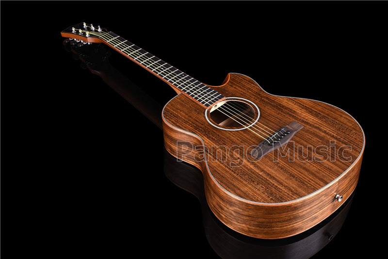 36 Inch All Walnut Wood Acoustic Guitar (PAG-1603)
