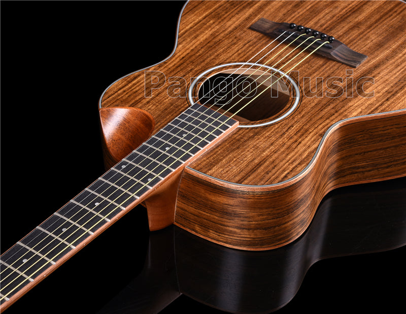 36 Inch All Walnut Wood Acoustic Guitar (PAG-1603)