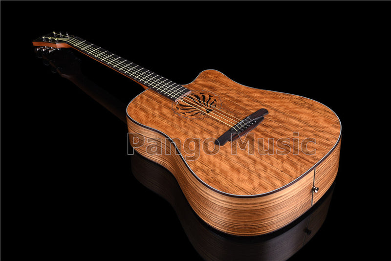 41 Inch All Walnut Wood Acoustic Guitar (PFS-2104)