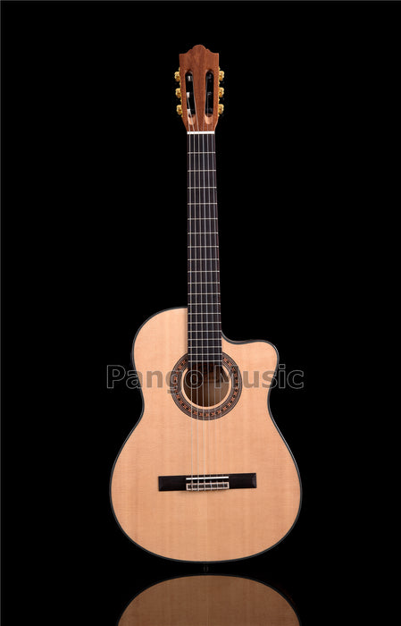 39 Inch Solid Spruce Top Classical Guitar with EQ (PCL-1202)