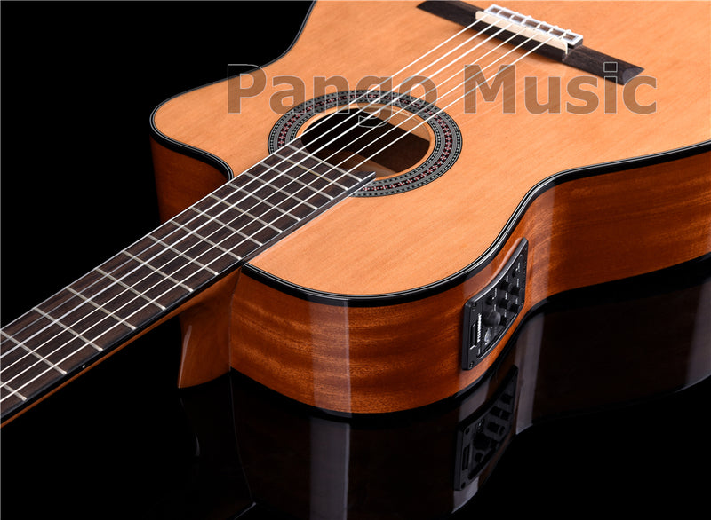 39 Inch Spruce & Sapele Body Classical Guitar with EQ (PCL-2045)