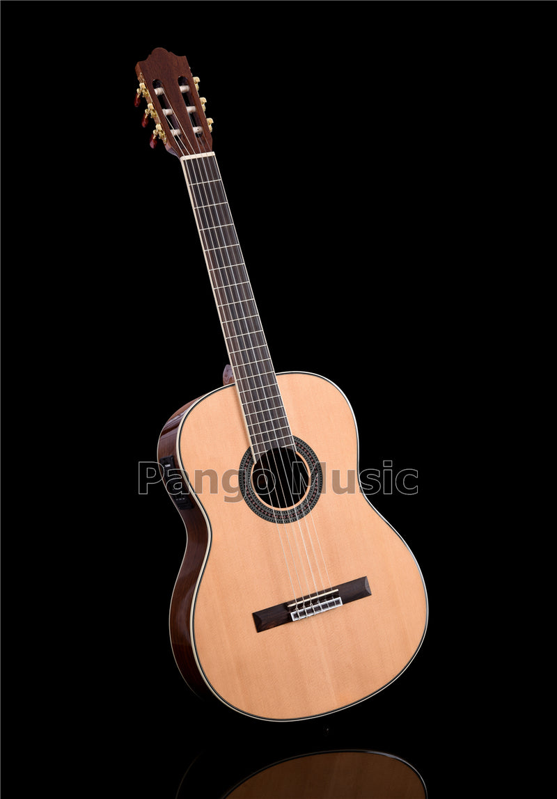39 Inch Spruce & Walnut Body Classical Guitar with EQ (PCL-2046)
