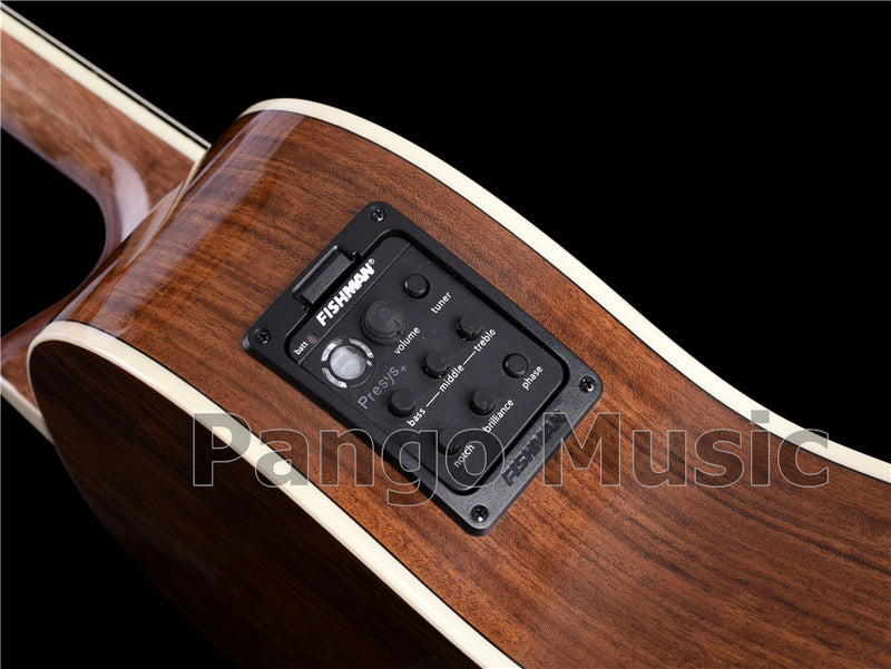 39 Inch Spruce & Walnut Body Classical Guitar with EQ (PCL-2046)