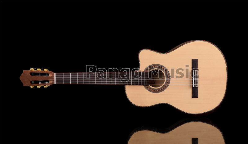 39 Inch Solid Spruce Top Classical Guitar (PCL-1560)