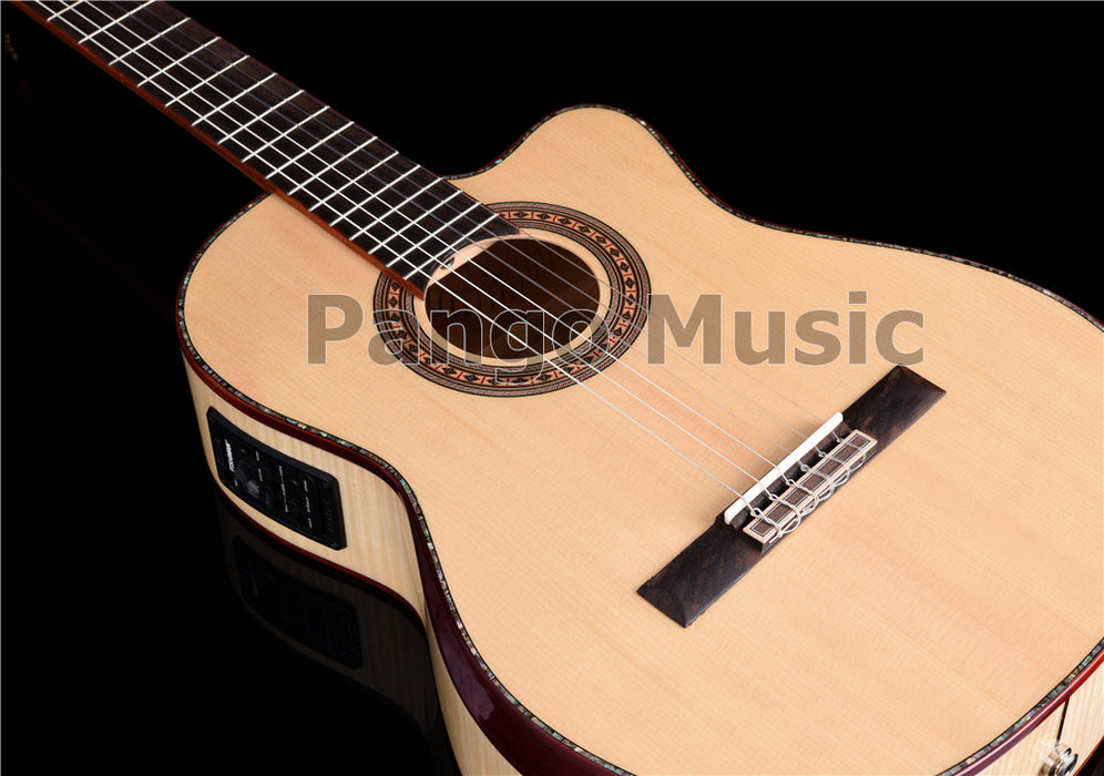 39 Inch Solid Spruce Top Classical Guitar (PCL-1560)