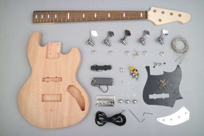 PANGO MUSIC 5-String DIY Electric Bass Guitar Kit (PBK-816)