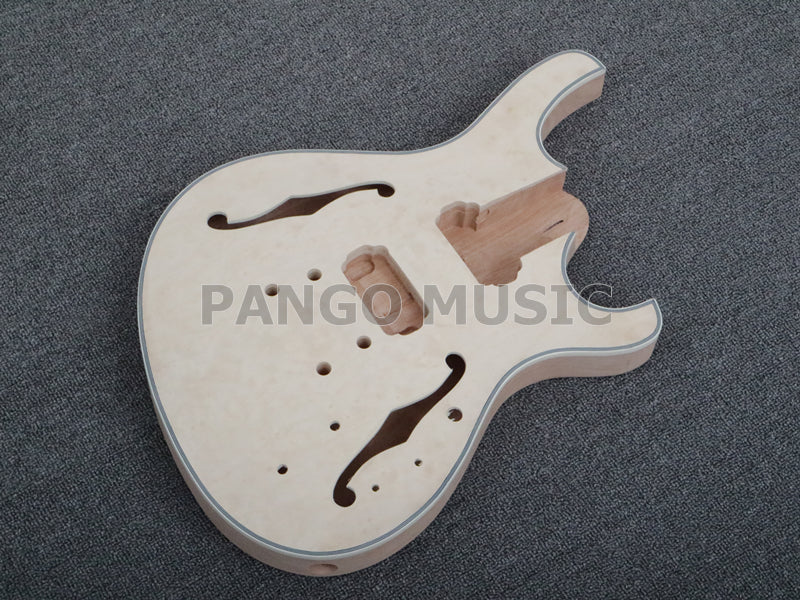 Semi-Hollow Body DIY Electric Guitar Kit (PJS-328)