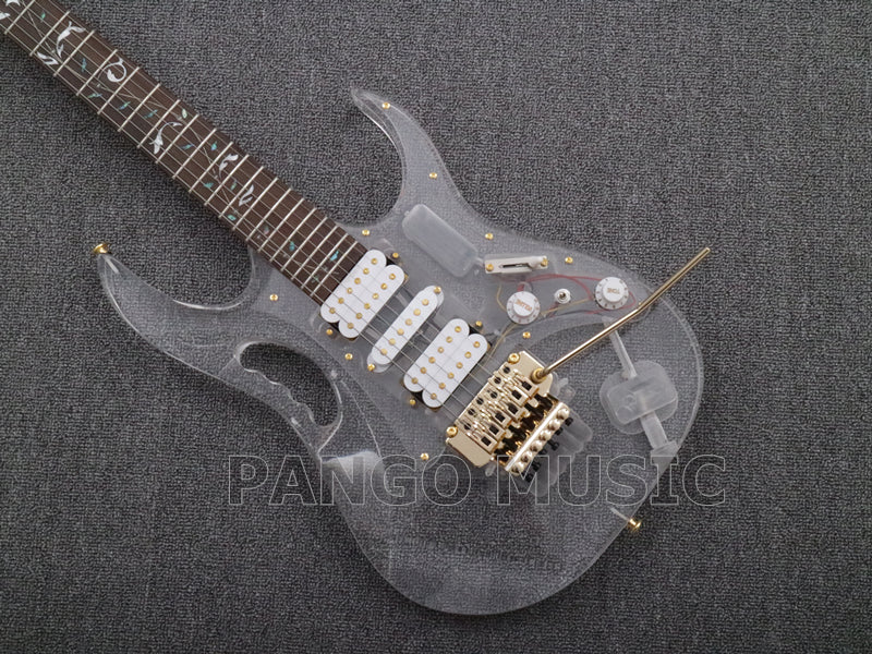 Iba Style Acrylic Body Electric Guitar (PAG-014)