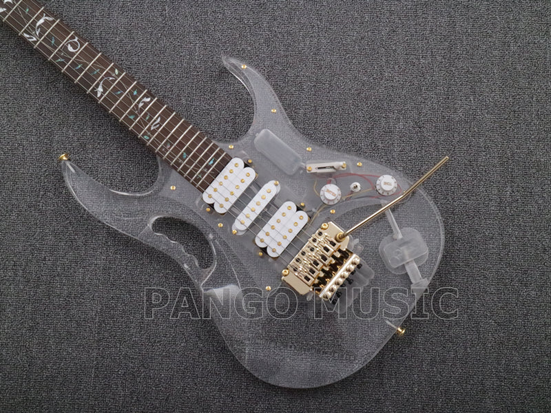 Iba style Acrylic Body Electric Guitar (PAG-014)