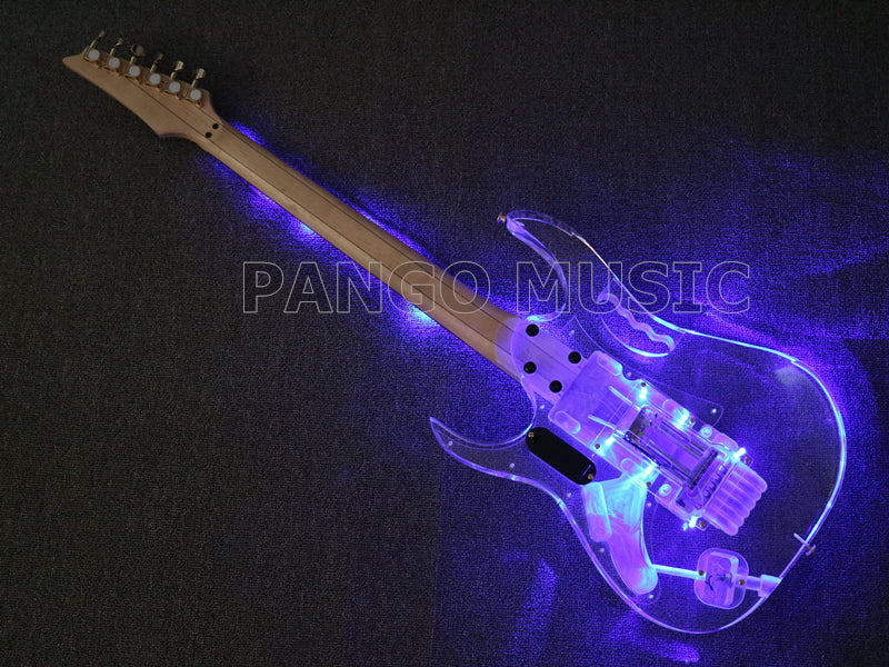 Iba Style Acrylic Body Electric Guitar (PAG-014)