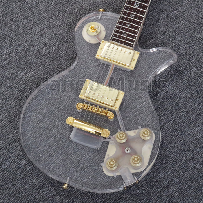 LP Style Acrylic Body Electric Guitar (PLP-004)