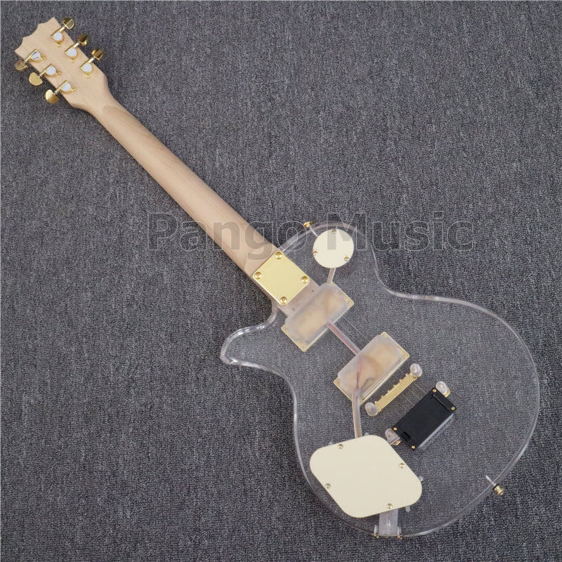 LP Style Acrylic Body LED Light Electric Guitar (PLP-004)