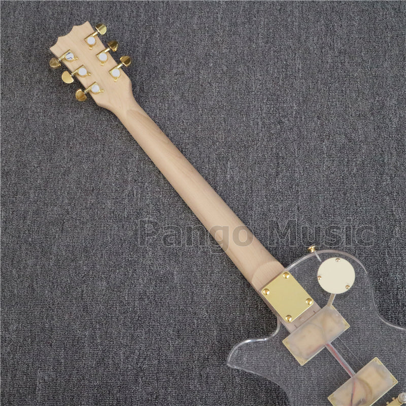 LP Style Acrylic Body LED Light Electric Guitar (PLP-004)