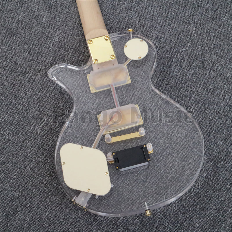 LP Style Acrylic Body LED Light Electric Guitar (PLP-004)