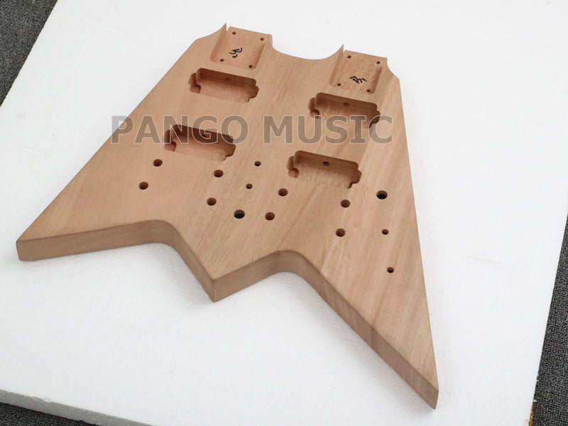 Double Neck Flying V Electric Guitar Kit (PYX-201)