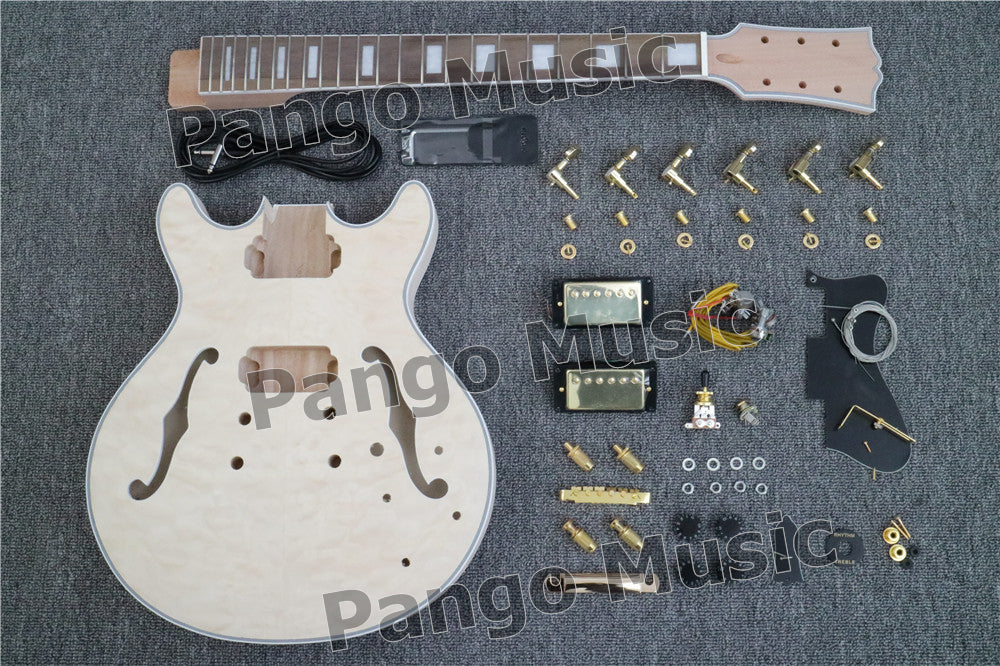 Saga Sjov Svinde bort Hollow Body Small Size ES335 DIY Electric Guitar Kit (PES335-59) — Guitar  Kit Shop