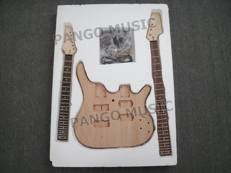 Double Neck DIY Electric Guitar Kit (PYX-202)