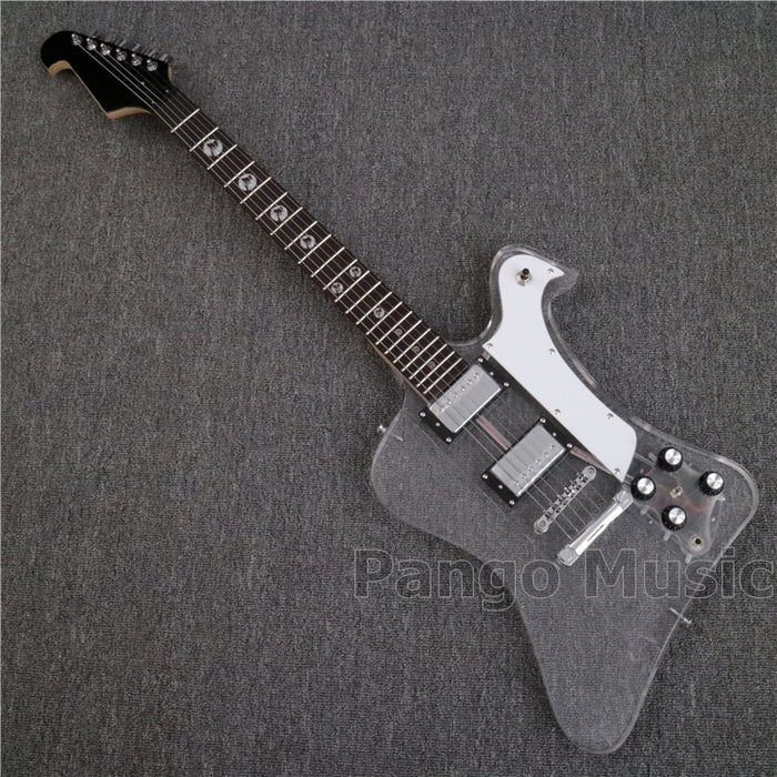 Firebird Style Acrylic Body Electric Guitar (PFB-002)