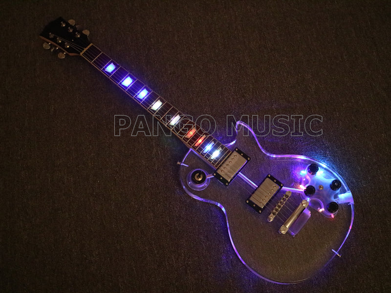 LP style Acrylic Body Electric Guitar (PAG-010)