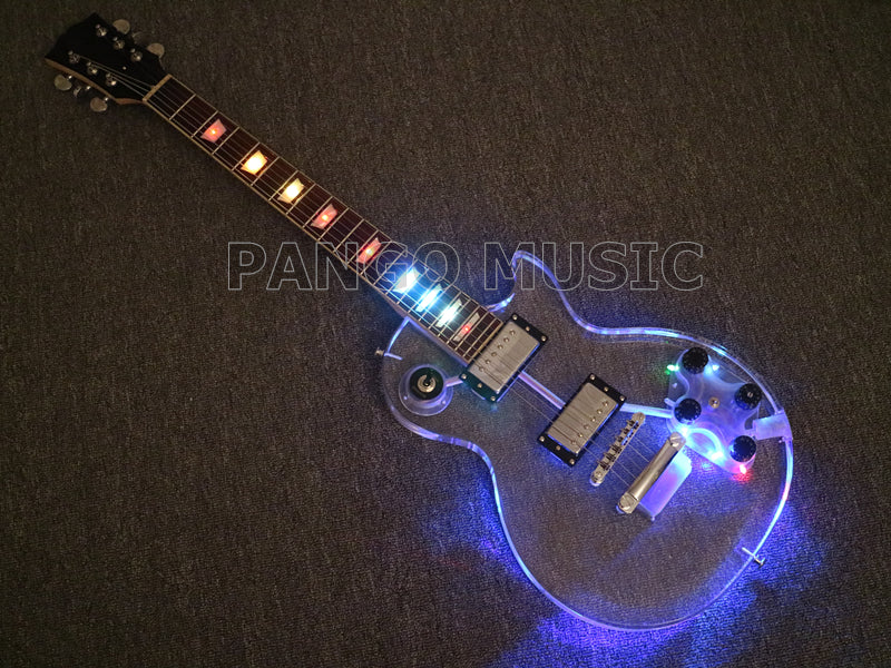 LP style Acrylic Body Electric Guitar (PAG-010)