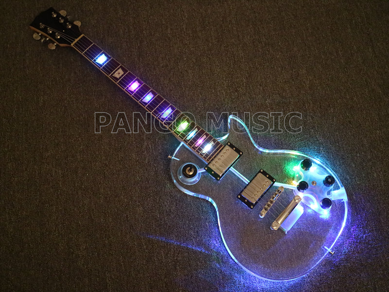 LP style Acrylic Body Electric Guitar (PAG-010)