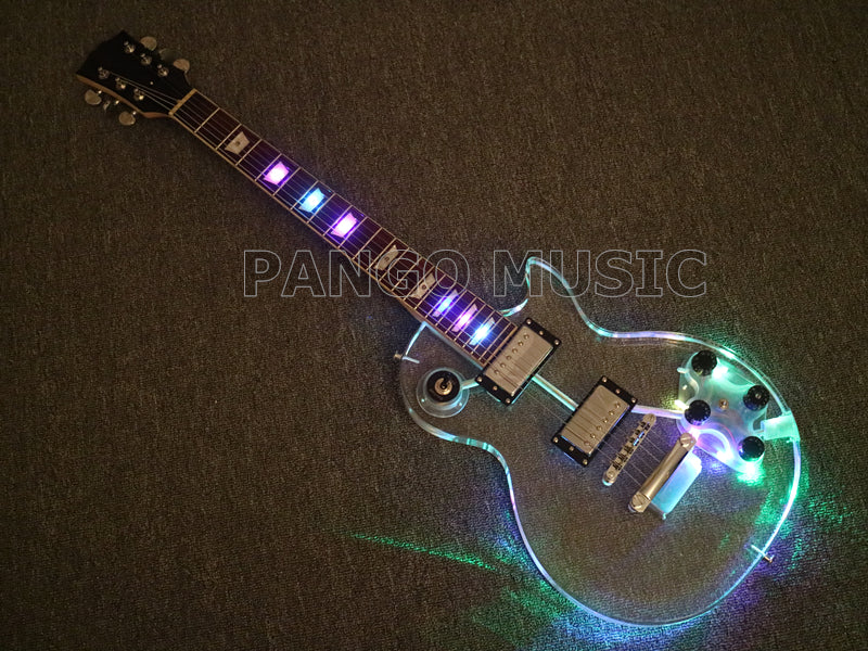 LP style Acrylic Body Electric Guitar (PAG-010)