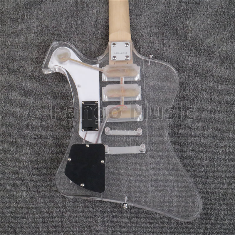 Firebird Style Acrylic Body LED Light Electric Guitar (PFB-004)