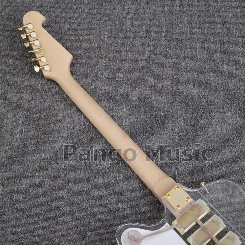 Firebird Style Acrylic Body LED Light Electric Guitar (PFB-005)