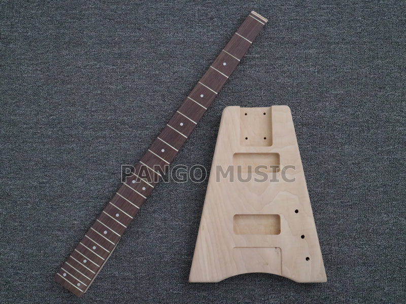 Headless 4 Strings DIY Electric Bass Guitar Kit (PWT-528)