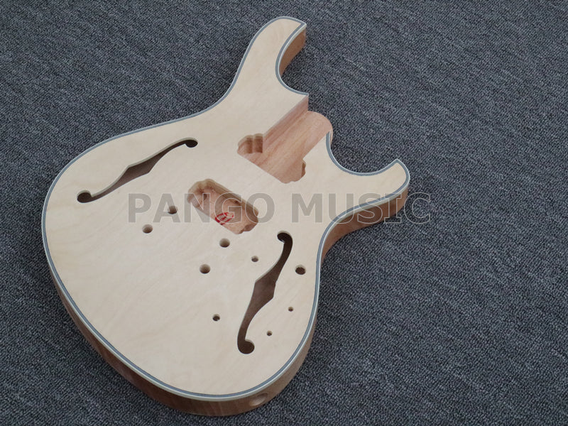 Semi-Hollow Body DIY Electric Guitar Kit (PJS-330)