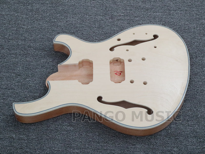 Semi-Hollow Body DIY Electric Guitar Kit (PJS-330)