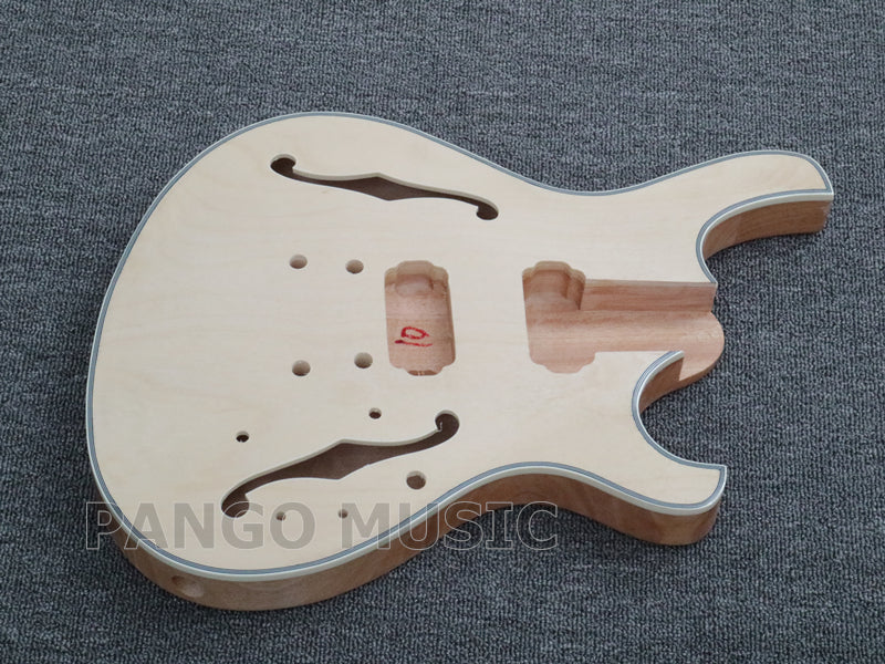 Semi-Hollow Body DIY Electric Guitar Kit (PJS-330)