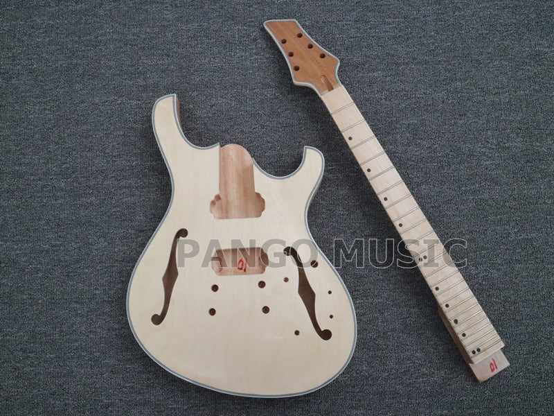 Semi-Hollow Body DIY Electric Guitar Kit (PJS-330)